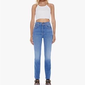 Mother Denim The Tripper Ankle Fray in Layover size 28